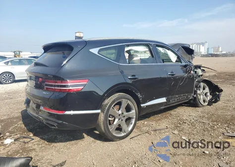 2021 Genesis Gv80 Base из США, поврежденный, VIN KMUHCESC2MU059612